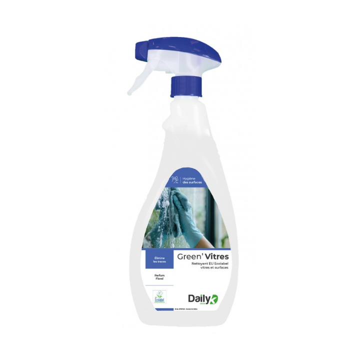 Green' Vitres - Nettoyant écologique vitres et surfaces PAE - Spray 750ml