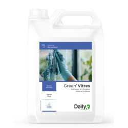 Green' Vitres - Nettoyant écologique vitres et surfaces PAE - Bidon 5L