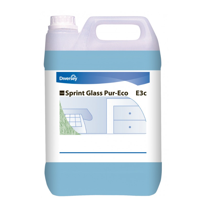Taski Sprint  Glass Pure Eco - Détergent multi - surfaces PAE - Bidon 5L