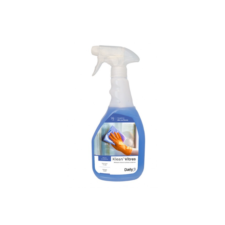 Klean' Vitres - Nettoyant vitres et surfaces PAE - Spray 750ml