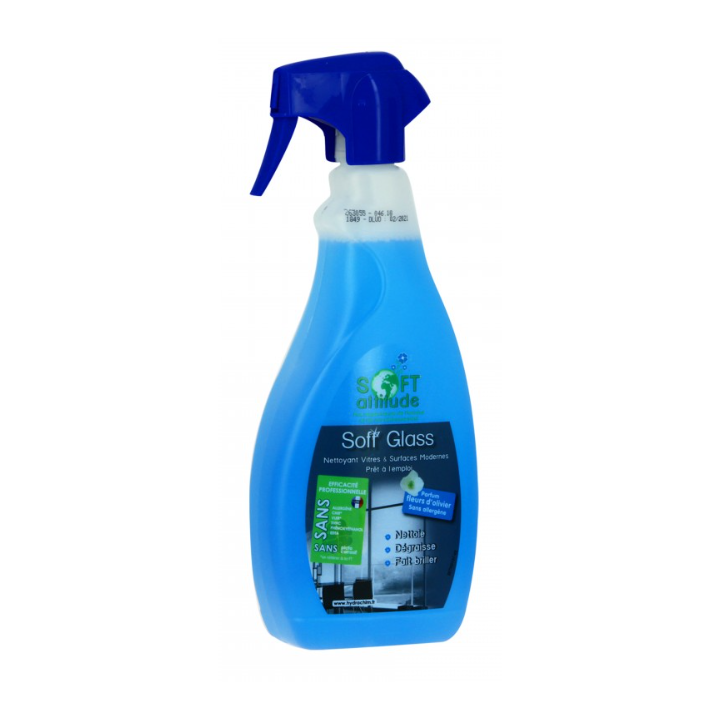 Soft' Glass - Nettoyant vitres et surfaces PAE - Spray 750ml