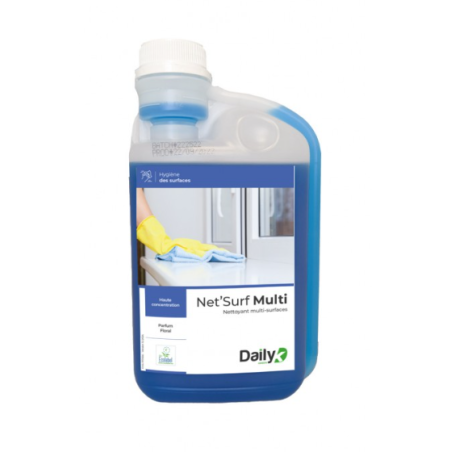 Net' Surf Multi - Nettoyant multi - surfaces - Bidon doseur 1L