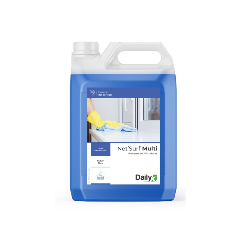 Net' Surf Multi - Nettoyant multi - surfaces - Bidon 5L