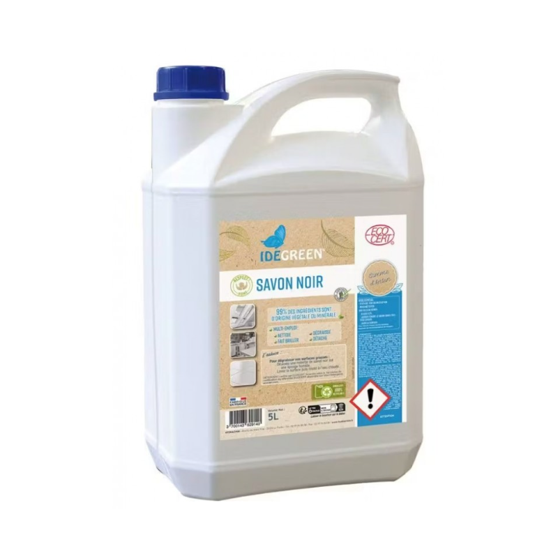 Respect'Home Savon Noir - Nettoyant multi-surfaces - Bidon 5L