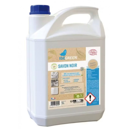 Respect'Home Savon Noir - Nettoyant multi-surfaces - Bidon 5L