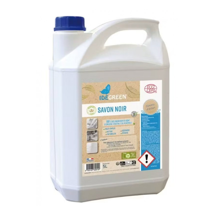 Respect'Home Savon Noir - Nettoyant multi-surfaces - Bidon 5L