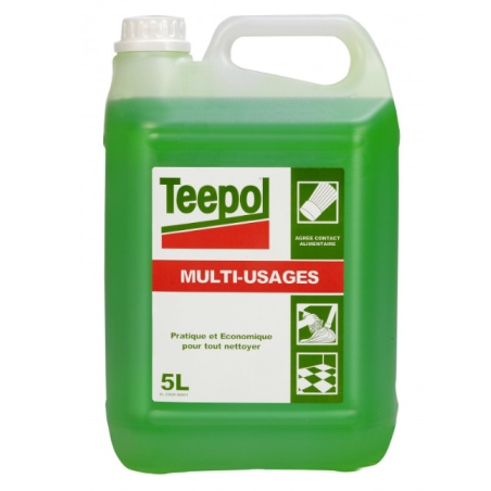 TEEPOL - Détergent multi - usages - Bidon 5L