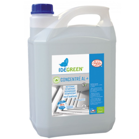 Respect'Home Concentré Al+ - Détergent désinfectant multi - surfaces - Bidon 5L