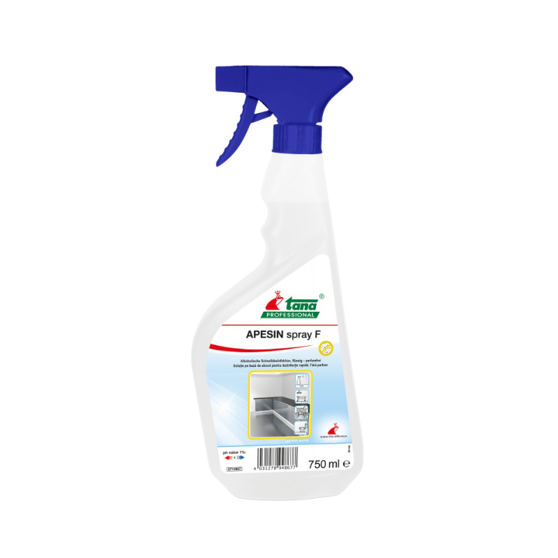 Apesin Spray F - Désinfectant  de contact sans rinçage - Spray 750ml