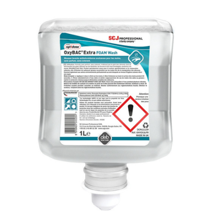 Mousse Lavante Antimicrobienne - Oxybac Extra - 1L