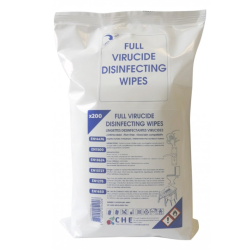 Lingettes désinfectantes - Mains et surfaces - Sachet de 200