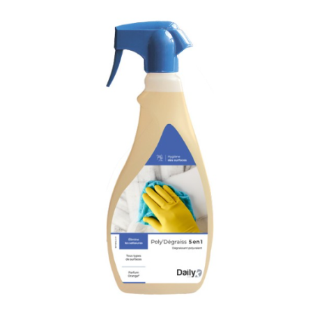 Poly' Dégraissant 5 en 1 - Dégraissant polyvalent PAE - Spray 750ml