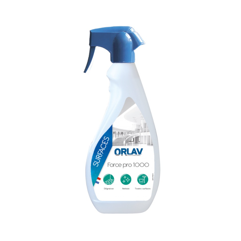 Force pro 1000 - Super dégraissant multi - surfaces PAE - Spray 750ml