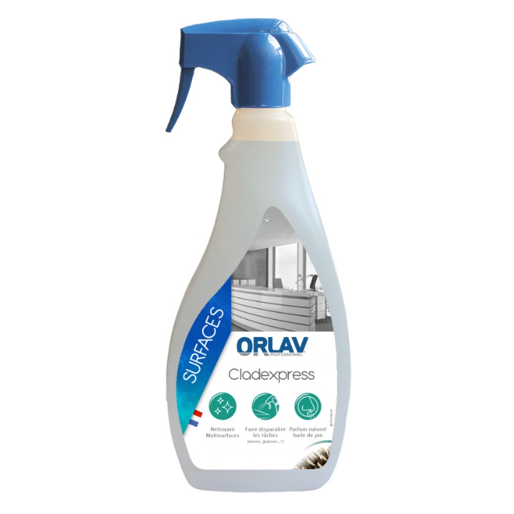 Cladexpress- Nettoyant Multi - surfaces - Spray 750ml
