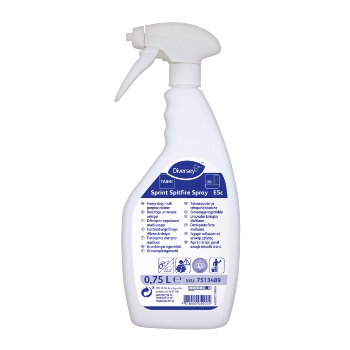 Taski sprint Spitfire - Nettoyant Alcalin surpuissant PAE - Spray 750ml