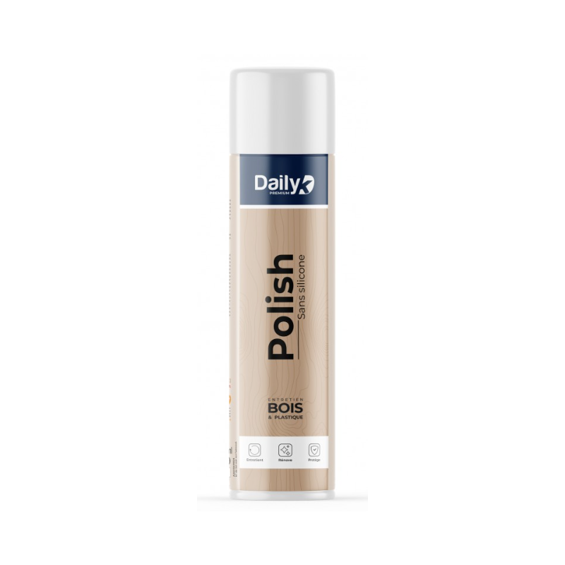 Polish Sans Silicone - Dépoussiérant meubles - Aérosol 750ml