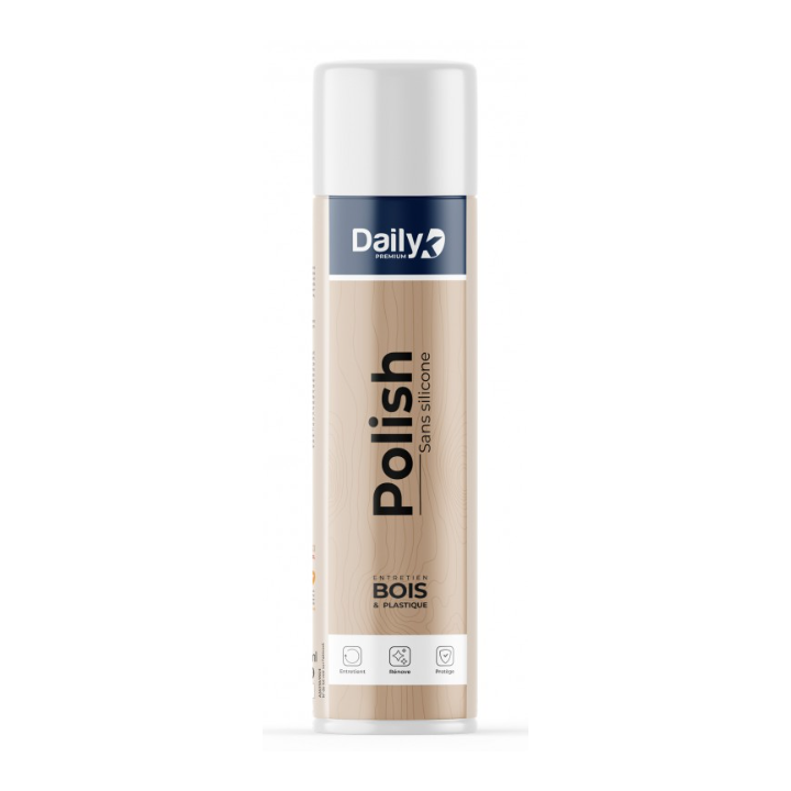 Polish Sans Silicone - Dépoussiérant meubles - Aérosol 750ml