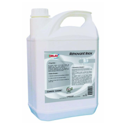 Renovant inox - Nettoyant dégraissant - Bidon 5L