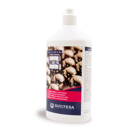 Puligen Metal - Nettoyant métaux et vitrocéramique - Flacon 700ml