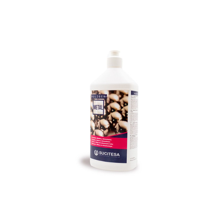 Puligen Metal - Nettoyant métaux et vitrocéramique - Flacon 700ml