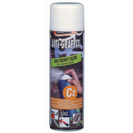 Anti - graffiti C2 - Spécial Surfaces Peintes - Aérosol 500ml