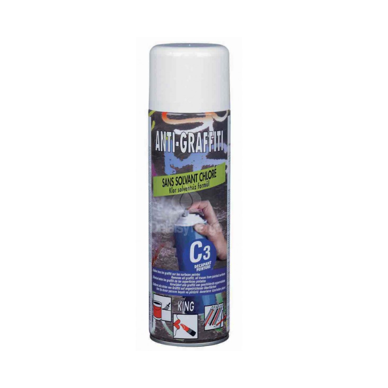 Anti - graffiti C3 - Spécial Surfaces Poreuses - Aérosol 500ml
