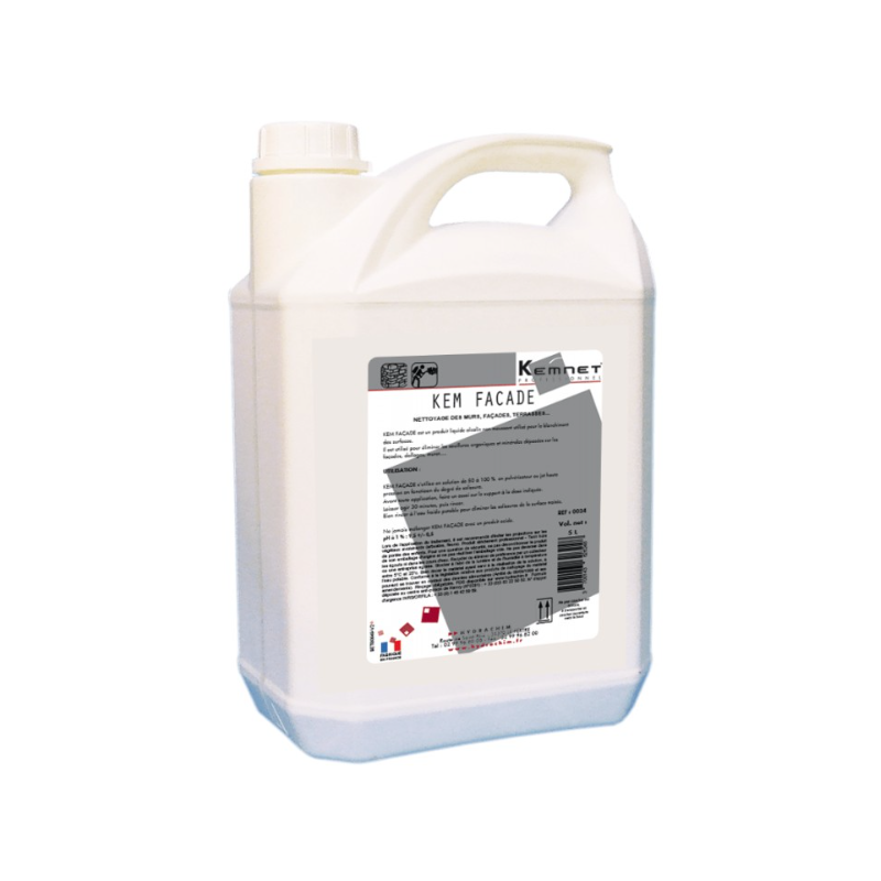 Kem Façade - Nettoyant Alcalin - Bidon 5L