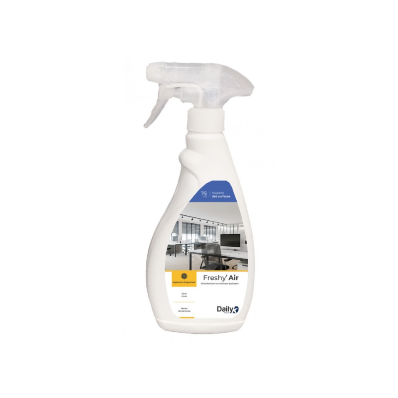 Freshy' Air - Désodorisant Surodorant Puissant - Parfum Explosion d'agrumes - Spray 500ml