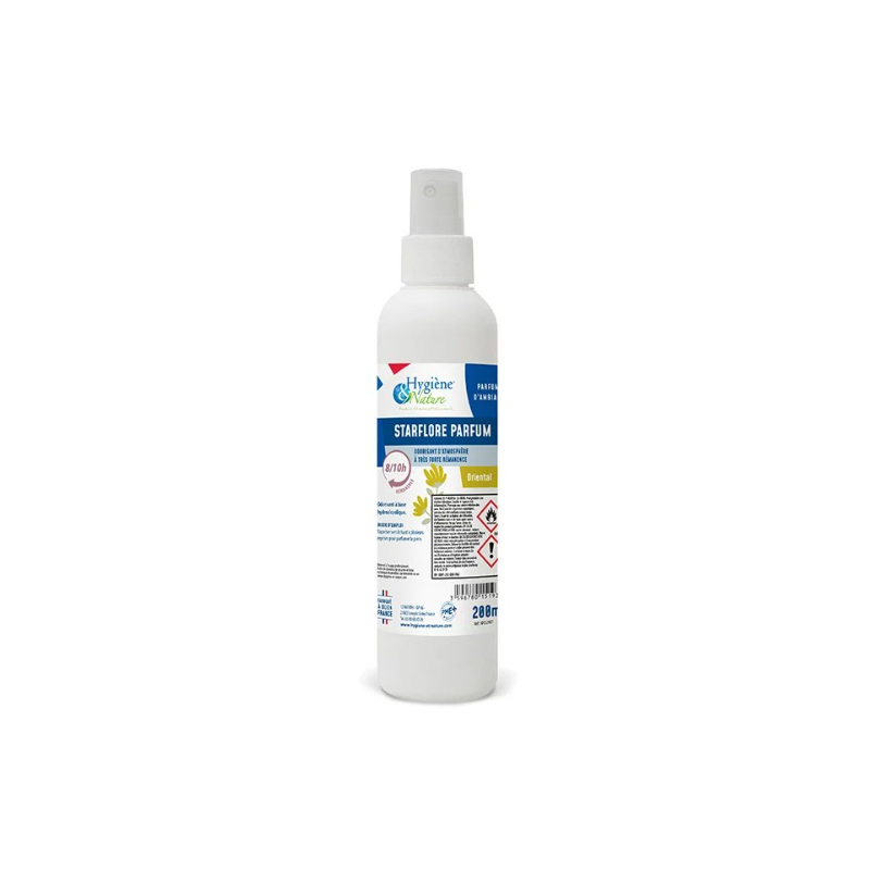 Starflore Parfum - Désodorisant à forte rémanence - Parfum Oriental - Spray 200ml