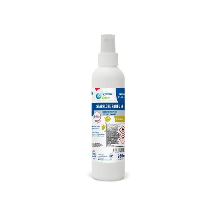 Starflore Parfum - Désodorisant à forte rémanence - Parfum Oriental - Spray 200ml