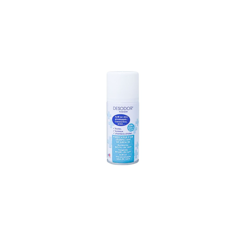 Purificateur d'air unidose - Bactéricide fongicide virucide menthe - Aérosol 150ml