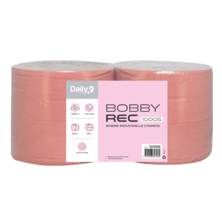Bobbyrec chamois 1000S - Lot de 2 rouleaux