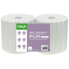 Bobbypure blanc 1500M - Lot de 2 rouleaux