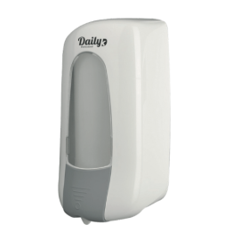 Distributeur manuel Blanc Dailyk - pour recharge 1L