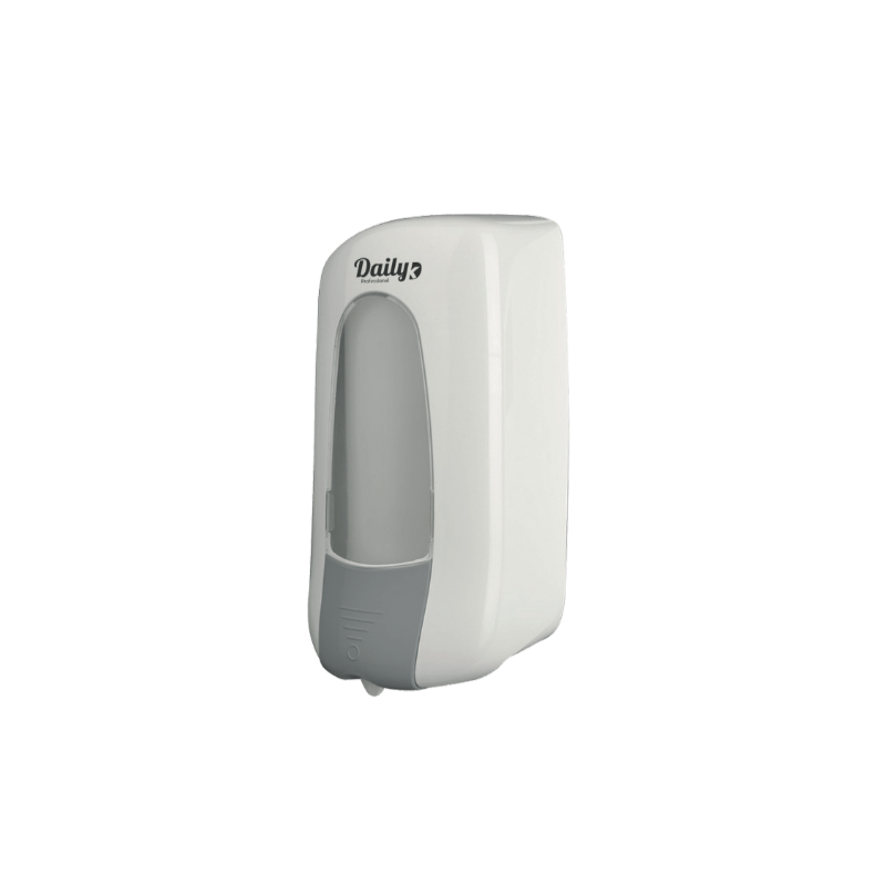 Distributeur manuel Blanc Dailyk - pour recharge 1L