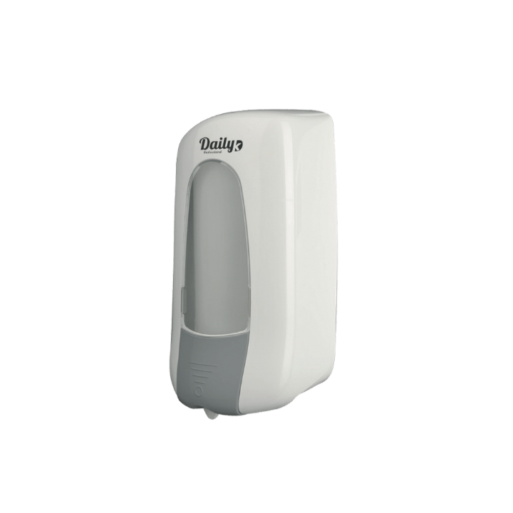 Distributeur manuel Blanc Dailyk - pour recharge 1L