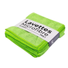 Lavette microfibre multi-usage vert - 38 X 38cm - Sachet de 5