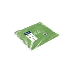 Microplus - Lavette microfibre non tissée vert - 35 X 40cm - Sachet de 5