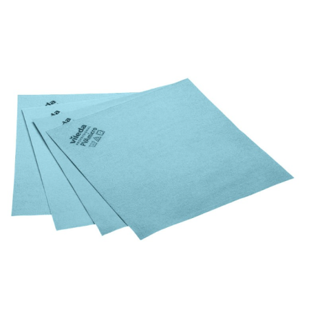 PVA Micro - Lavette microfibre technique bleu - 38 X 35cm - Sachet de 5