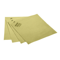 PVA Micro - Lavette microfibre technique jaune - 38 X 35cm - Sachet de 5