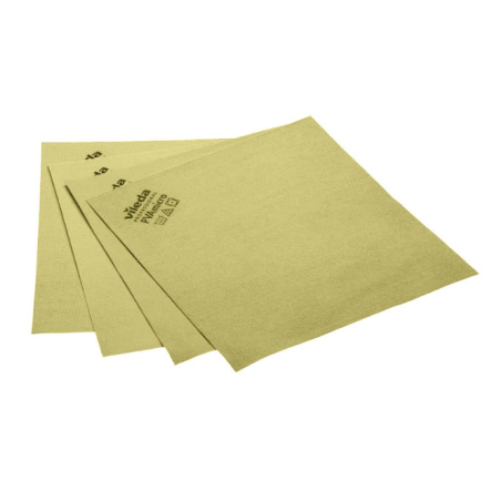 PVA Micro - Lavette microfibre technique jaune - 38 X 35cm - Sachet de 5