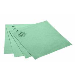 PVA Micro - Lavette microfibre technique vert - 38 X 35cm - Sachet de 5