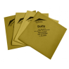 Dotty - Lavette microfibre non tissée jaune - 40 X 40cm - Sachet de 5