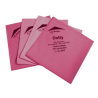 Dotty - Lavette microfibre non tissée rose - 40 X 40cm - Sachet de 5