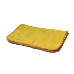 Chamoisine coton jaune - 40 X 50cm - Sachet de 10