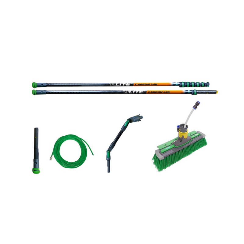 Nlite Carbon 24K - Perche complete 11,90m