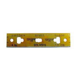 Lames pour grattoir - 0,2mm - 10cm