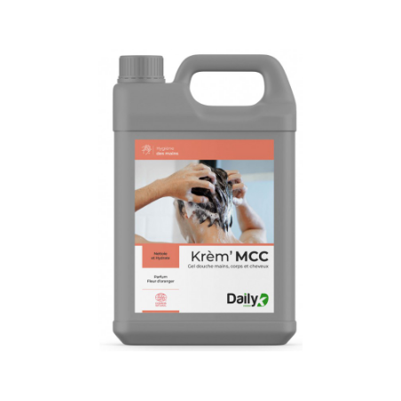 Gel douche mains / corps et cheveux - 5L