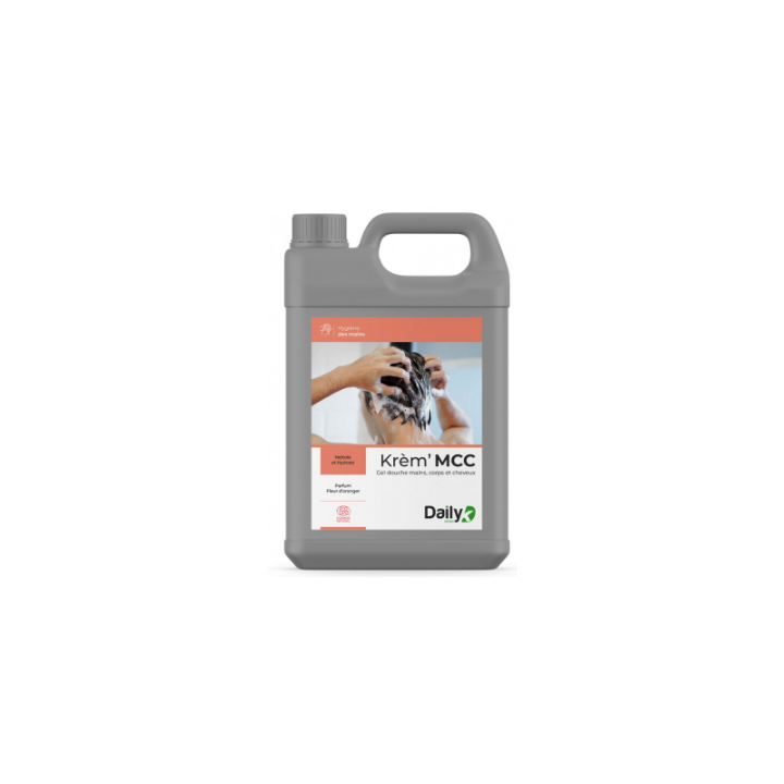 Gel douche mains / corps et cheveux - 5L