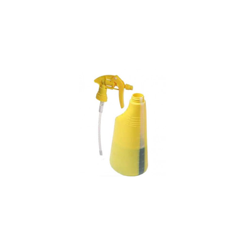 Pulvérisateur couleur jaune - Avec tête couleur - 650ml